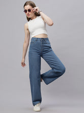 Zuya Straight Fit Denim Jeans - Timeless Sophistication - Stone Blue - MY3059 STONE