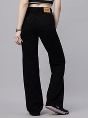 Zuya Wide Leg Denim Jeans - Effortless Edge - Black - MY2059 BLACK
