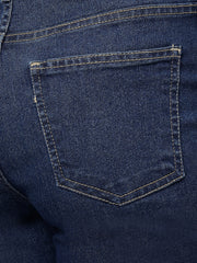 Zuya Bootcut Denim Jeans - 5 Pockets / Flattering, Timeless Style / Dark Blue - MY4020 DX