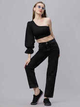 Zuya Straight Fit Denim Jeans - Timeless Sophistication - Charcoal - MY3059 CHARCOAL