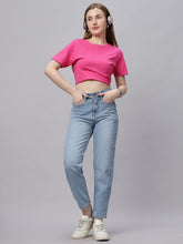 Zuya Whisker Mom Fit Denim Jeans - Effortless Vintage Cool - Ice Blue - MY3060 ICE W1 HOLD