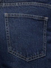 Zuya Dark Blue Super Wide Leg Jeans Relaxed & Trendy Fit MY2059 DX