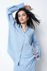 ZUYA Cord Set – Effortless Style / All-Day Comfort / Sky Blue - LMR-001-SKY BLUE