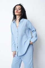 ZUYA Cord Set – Effortless Style / All-Day Comfort / Sky Blue - LMR-001-SKY BLUE