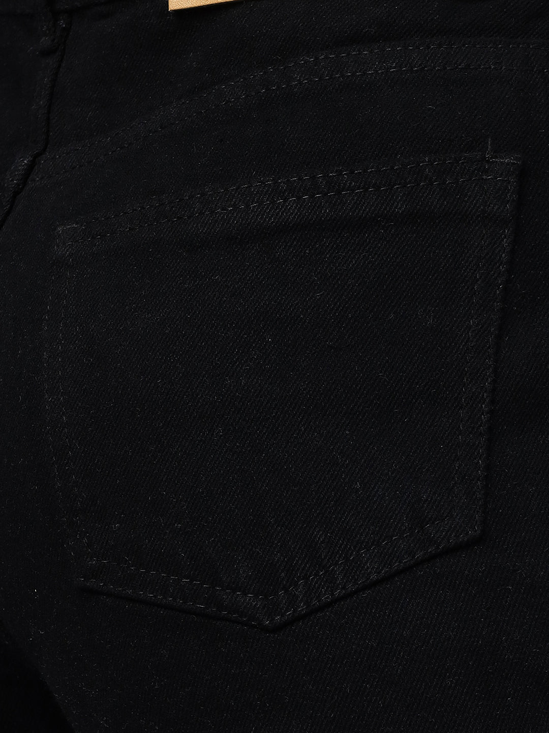 Zuya Wide Leg Denim Jeans - Effortless Edge - Black - MY2059 BLACK