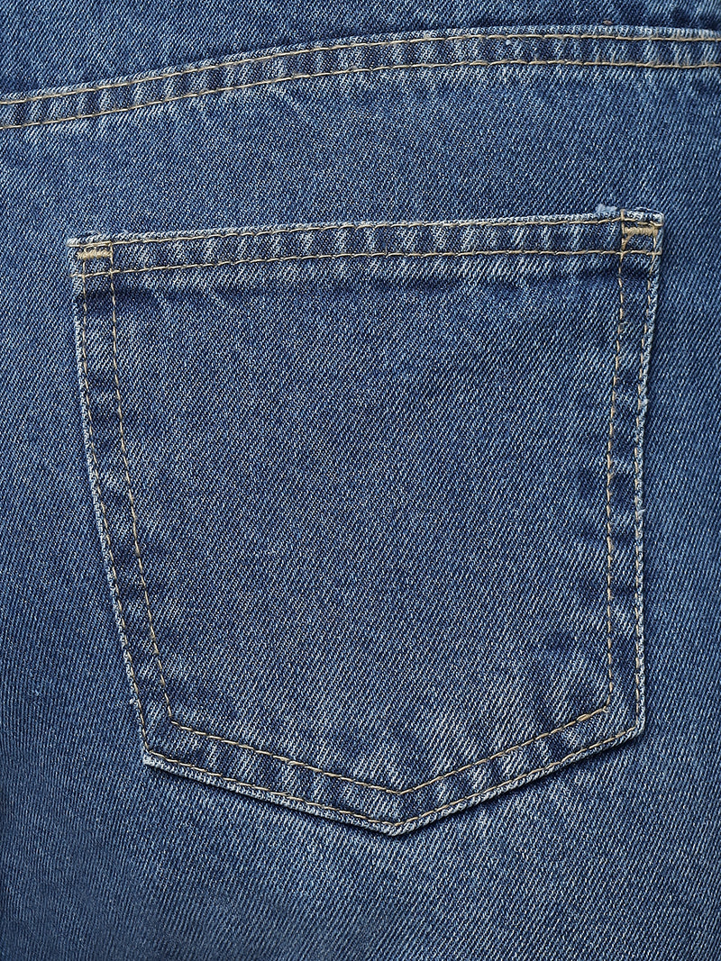 Zuya Mom Fit Whisker Jeans – Effortless Everyday Comfort MY3060 STONE